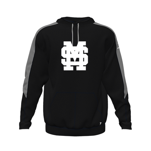 [CUS-DFW-HOOD-FLC-LSL-BLK-YXS-LOGO3] Hoodie (Youth XS, Black, Logo 3)