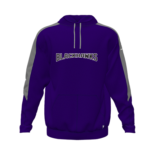 [CUS-DFW-HOOD-FLC-LSL-PUR-YXS-LOGO2] Hoodie (Youth XS, Purple, Logo 2)