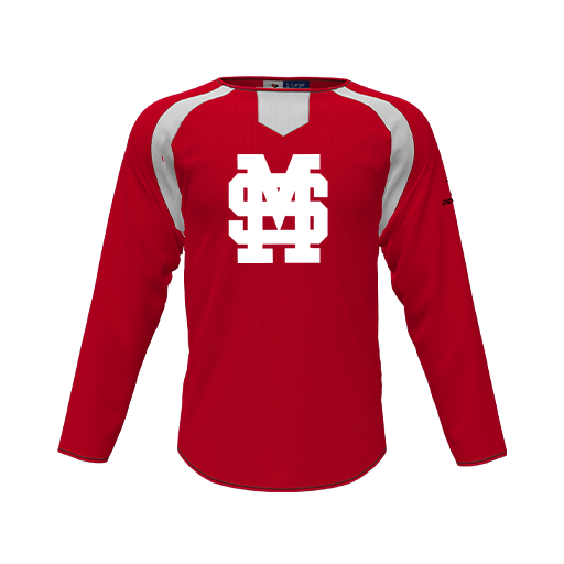 [CUS-DFW-PULL-FLC-CNK-LSL-RED-YS-LOGO3] Pullover (Youth S, Red, Logo 3)