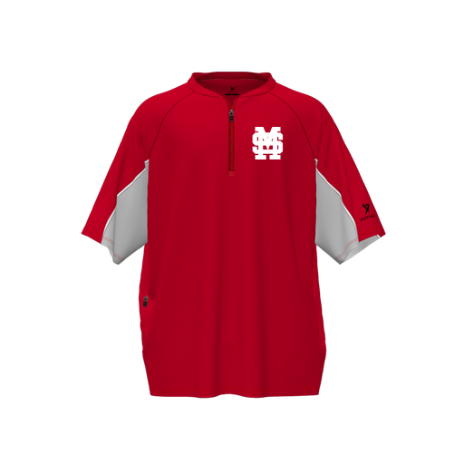 [CUS-DFW-WIND-PER-SSL-RED-YS-LOGO3] Wind Jacket (Youth S, Red, Logo 3)