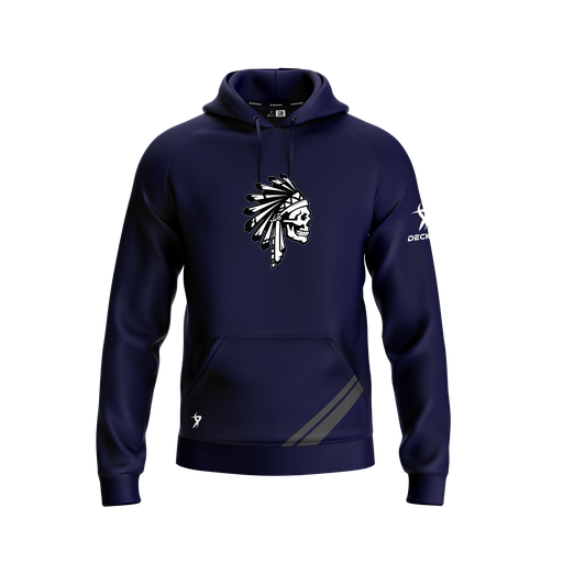 [FOLHSMNV-YXS-LOGO1] Summit Hoodie (Youth XS, Navy, Logo 1)