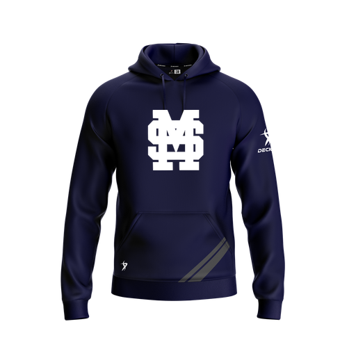 [CUS-DFW-SUHOOD-FLC-LSL-NVY-YXS-LOGO3] Summit Hoodie (Youth XS, Navy, Logo 3)