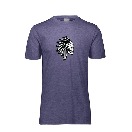 [FTSCUBRY-AS-LOGO1] Decker Men's Tri-Blend T-Shirt - Short Sleeve (Adult S, Royal, Logo 1)