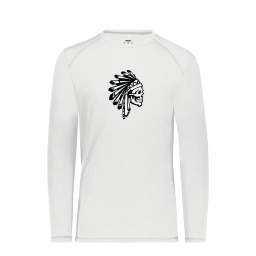 [6846.005.S-LOGO1] Youth SoftTouch Long Sleeve (Youth S, White, Logo 1)