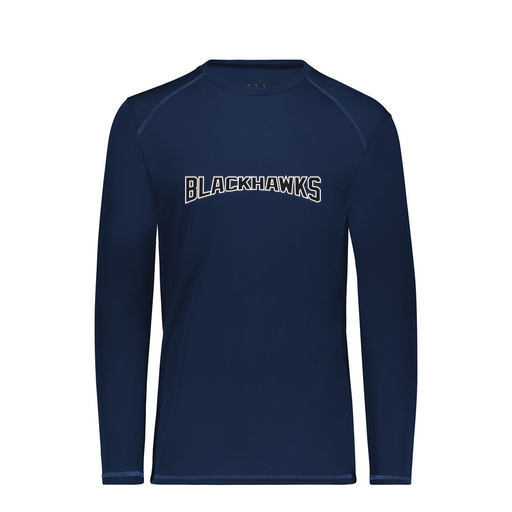 [6846.065.S-LOGO2] Youth SoftTouch Long Sleeve (Youth S, Navy, Logo 2)