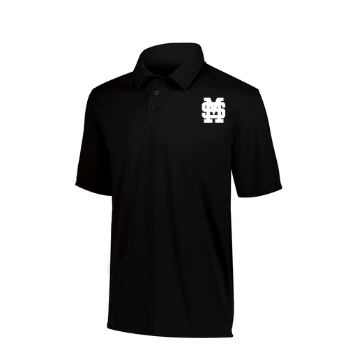 [5018.080.S-LOGO3] Youth Vital Polo (Youth S, Black, Logo 3)