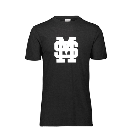 [FTSCUBBK-YS-LOGO3] Decker Youth Tri-Blend T-Shirt - Short Sleeve (Youth S, Black, Logo 3)