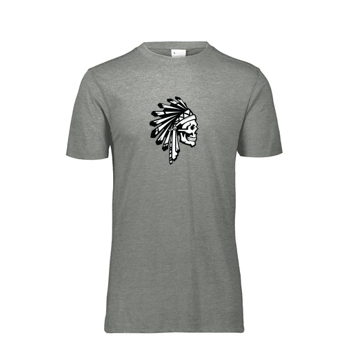 [FTSCUBGY-YS-LOGO1] Decker Youth Tri-Blend T-Shirt - Short Sleeve (Youth S, Gray, Logo 1)