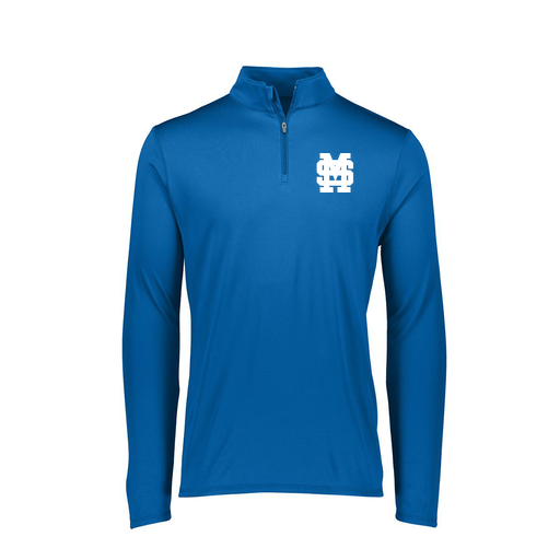 [FTLQFLRY-FAXS-LOGO3] Decker Women's Flex-Lite 1/4 Zip Shirt (Female Adult XS, Royal, Logo 3)