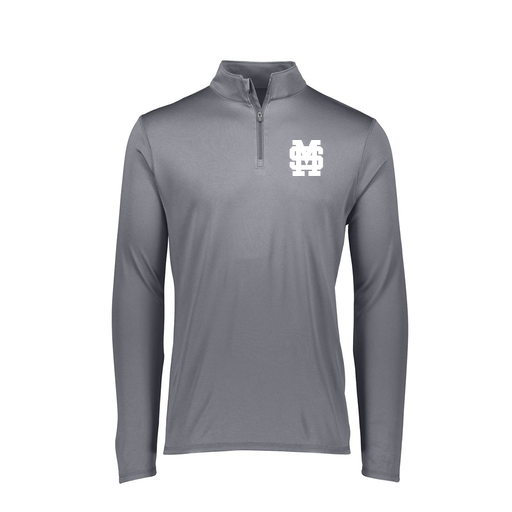 [FTLQFLGY-FAXS-LOGO3] Decker Women's Flex-Lite 1/4 Zip Shirt (Female Adult XS, Gray, Logo 3)