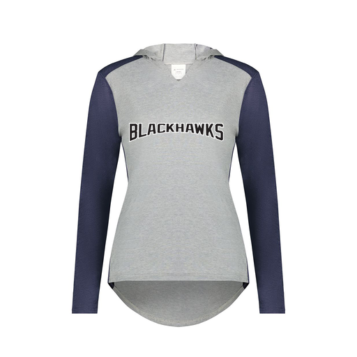 [6902.29V.XS-LOGO2] Ladies Vintage Hoodie (Female Adult XS, Navy, Logo 2)