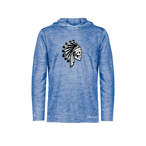 [FOLHCGRY-AS-LOGO1] Decker Men's Charge Hoodie (Adult S, Royal, Logo 1)