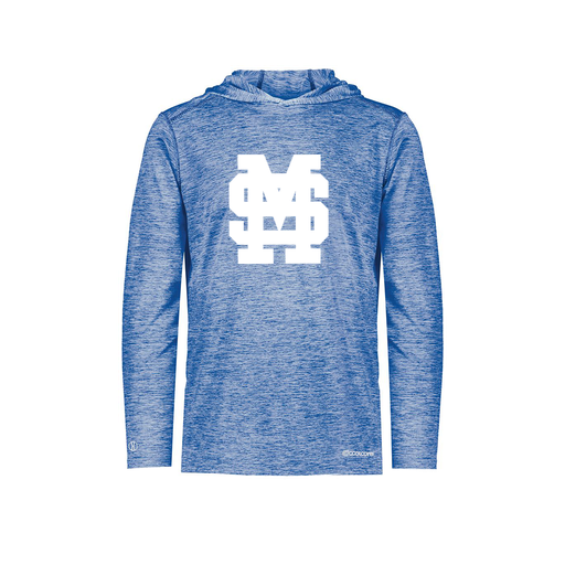 [CUS-DFW-CHGHOOD-PER-LSL-RYL-AS-LOGO3] Men's Charge Hoodie (Adult S, Royal, Logo 3)