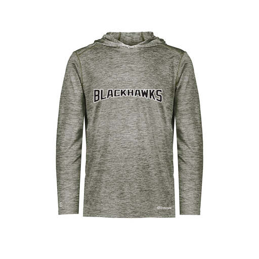 [FOLHCGGY-AS-LOGO2] Decker Men's Charge Hoodie (Adult S, Gray, Logo 2)