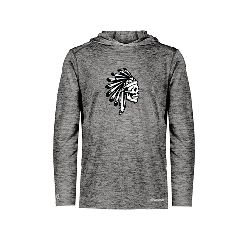 [FOLHCGBK-YS-LOGO1] Decker Youth Charge Hoodie (Youth S, Black, Logo 1)