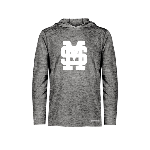 [FOLHCGBK-YS-LOGO3] Decker Youth Charge Hoodie (Youth S, Black, Logo 3)