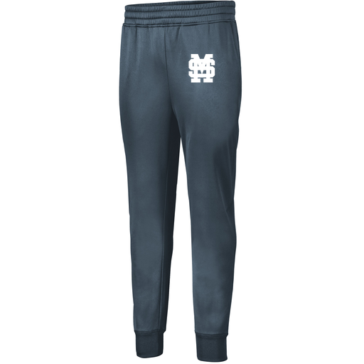 [5566.059.XS-LOGO3] Men's PERFORMANCE FLEECE JOGGER (Adult XS, Gray, Logo 3)