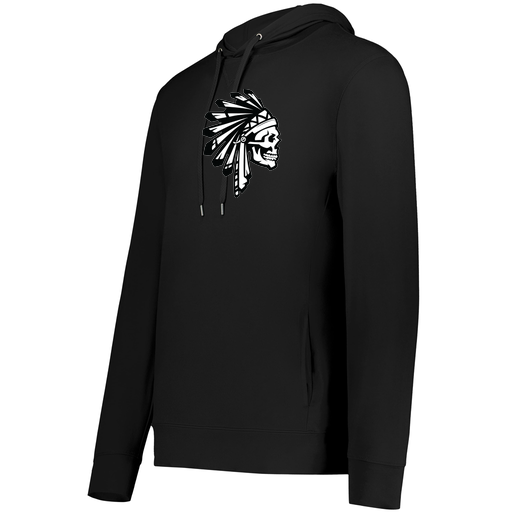 [222598.080.S-LOGO1] Men's Ventura Thin Knit Hoodie (Adult S, Black, Logo 1)
