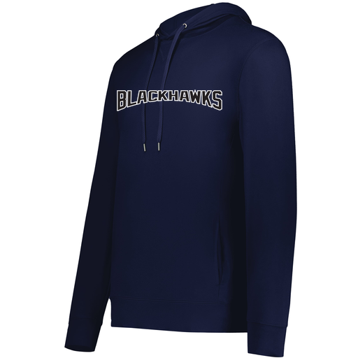 [222698.065.S-LOGO2] YOUTH VENTURA THIN KNIT HOODIE (Youth S, Navy, Logo 2)