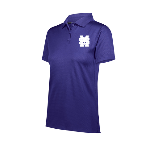 [222768-PUR-FAXS-LOGO3] Ladies Prism Polo (Female Adult XS, Purple, Logo 3)