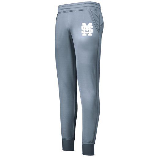 [5568.059.XS-LOGO3] Ladies Performance Jogger (Female Adult XS, Gray, Logo 3)